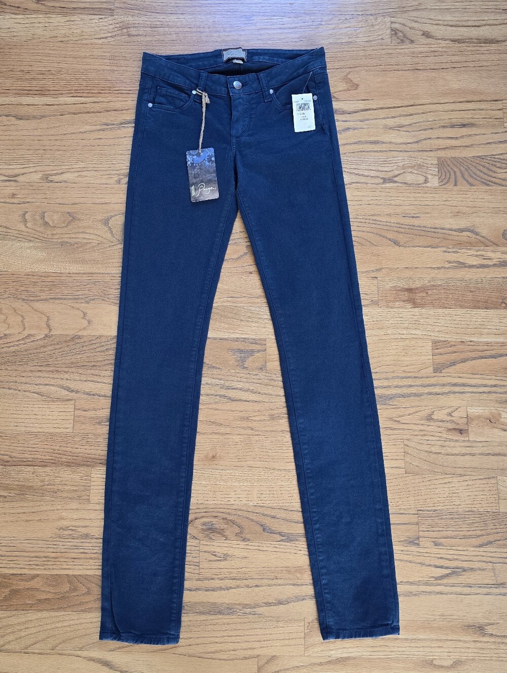 Paige Women's Peg Skinny Teal Jeans Size 25